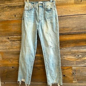 Anthropologie Pistola boyfriend button fly jeans